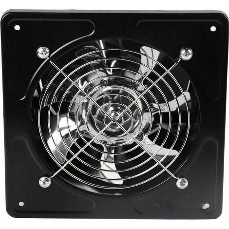 Online Store Aérateur permanent,Aérateur permanent,Hotte aspirante 15,2 cm Ouverture 150 mm Hotte murale 40 W pour cuisine salle de bain (noir) (1/4)