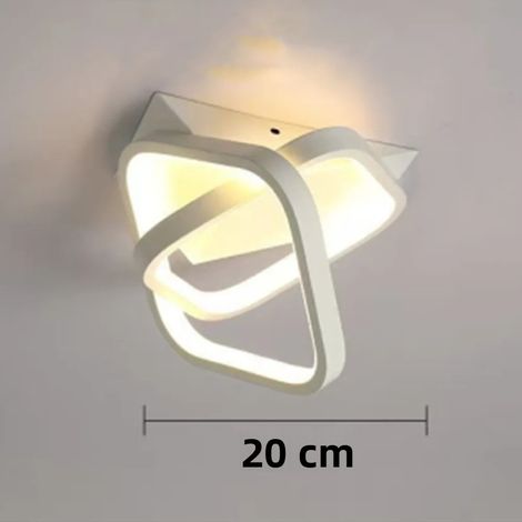 (Blanc 25 W) Applique murale LED moderne de style nordique pour couloir (1/5)