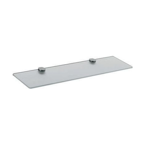 Tablette en verre cristal laiton poli (1/5)