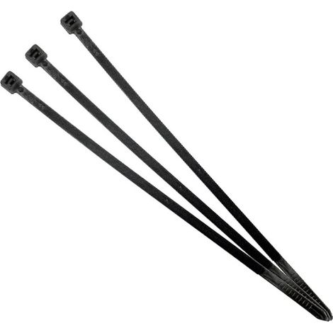 Schwarzer Onlex-Nylon-Kabelbinder 7,5 x 750 mm (100 Einheiten)