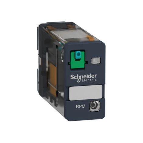 Relé Schneider Electric RPM12BD negro 39 mm profundidad