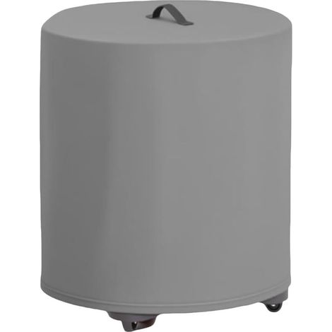 Housse pour aspirateur 210D robuste et étanche avec poignée - 61 x 68 cm (gris 61 x 68 cm) (1/5)