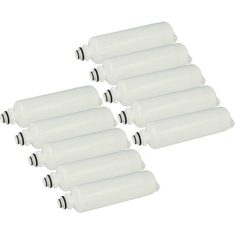 vhbw 10x Fridge Water Filter compatible with Siemens IQ 700 KA90GAI20N/12 Refrigerator