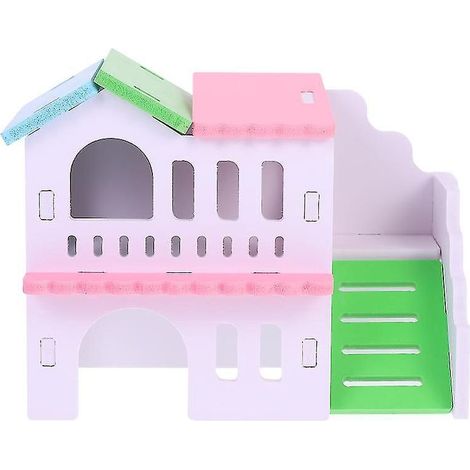 1 zweistöckiges Hamsterhaus (1/3)