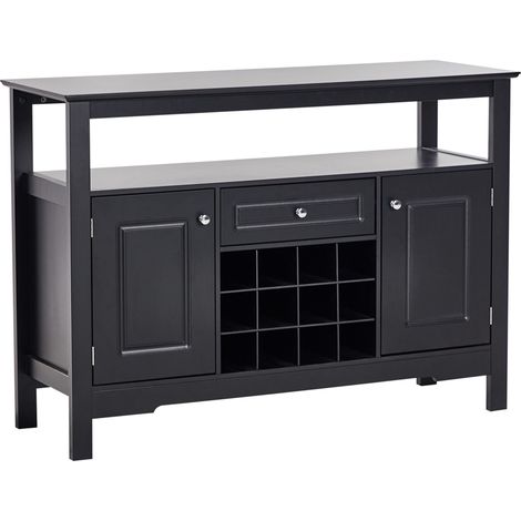 Wine Cabinet TIMBOON Black