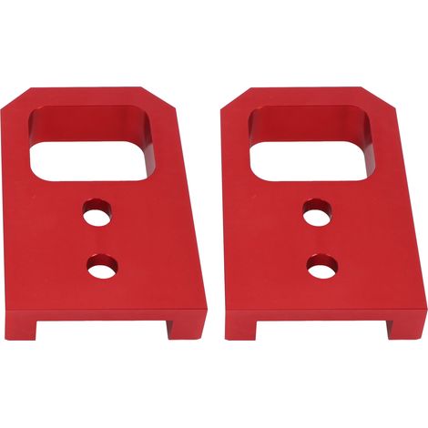 2 crochets remorquage voiture aluminium – Remplacement Toyota Tacoma 2024-2026, remorquage (1/5)