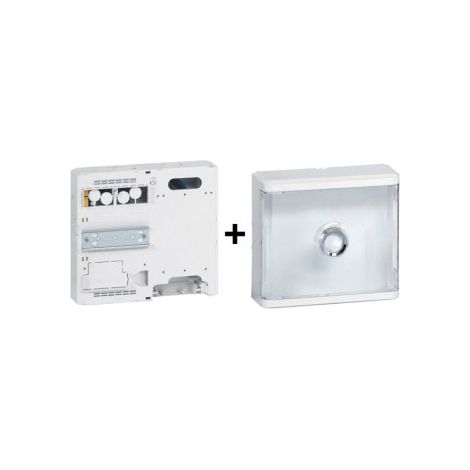 Legrand - Platine Disjoncteur branchement EDF et Compteur - DRIVIA 13M + Habillage Avec Porte - Ru00e9f. : 401181+401188 (1/5)