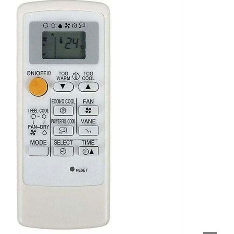 Télécommande universelle pour climatiseur Mitsubishi - Compatible avec le modèle MSZ / Infrarouge (1/2)