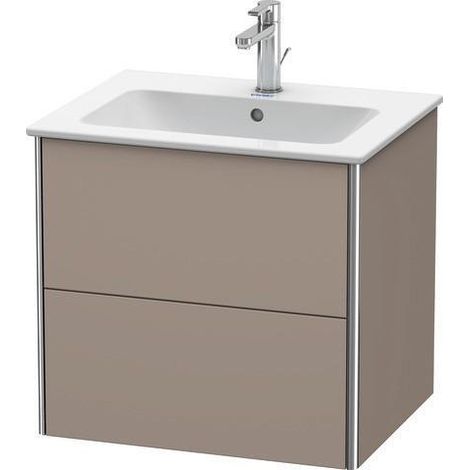 Meuble sous-vasque XSQUARE 610x560x478mm 2 Sk ta s-matt ES NB Mi.