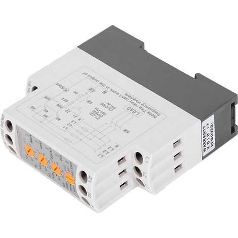 Dreiphasen-Spannungsrelais mit multifunktionaler Über- und Unterspannungsüberwachung und LED-Anzeige (1/5)