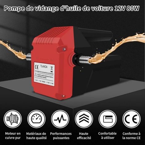 Pompe vidange huile moteur 12Vpompe lectrique rsistante la corrosion pour essence et gasoilinstructions incluses (1/4)