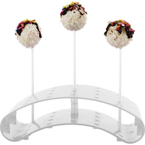 1 Présentoir à cake pops, 20 emplacements, acrylique transparent, bâtonnets 3,5mm, fêtes mariage anniversaire (1/5)