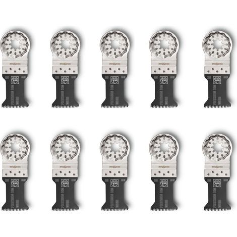 Lama per sega di precisione Fein 10x E-Cut BIM Starlock 35 mm - 63502205240 (1/2)