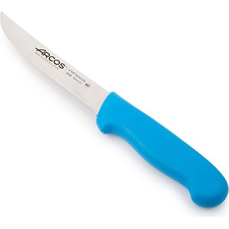 Cuchillo Deshuesador Arcos Colour - Prof  294523  de acero inoxidable Nitrum y mango ergonómico de Polipropileno de color azul y hoja de 16 cm, funda display (1/5)