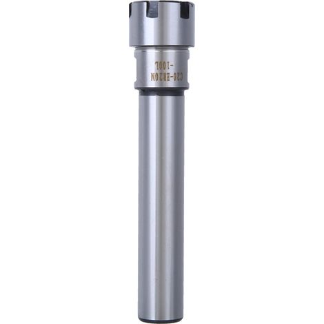 Porte-mandrin à pince en acier allié au chrome-molybdène, tige d'extension droite ER20M-100L(C20) (1/5)