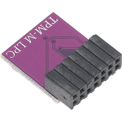 Hochsicheres 14-Pin-TPM-2.0-Verschlüsselungsmodul, breite Kompatibilität, TPM-2.0-Sicherheitsmodul für PCs (1/5)
