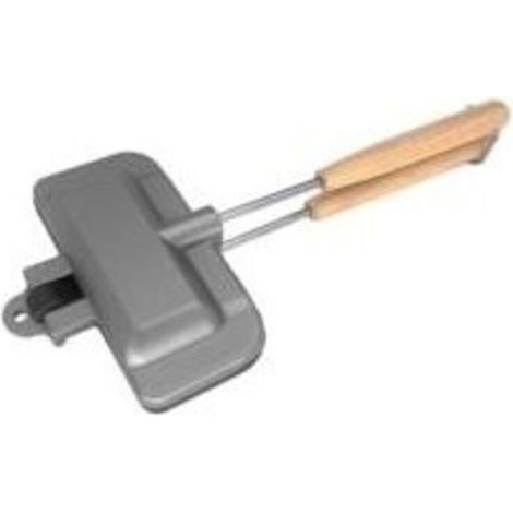 Frühstückssandwich-Maker, 4 W 1 H, Hot-Dog-Toaster, Schnellkochtopf-Zubehör, antihaftbeschichtete Bratpfanne, Crêpe-Pfanne mit abnehmbarem Griff für Crêpes und Omeletts (1/5)
