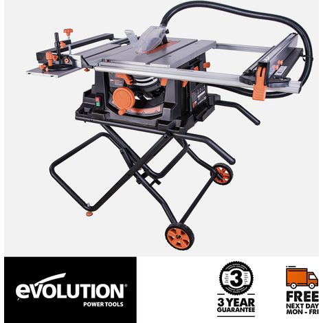 Evolution RAGE 5-S Multi-Purpose Table Saw 255mm 1800W 240V (1/10)