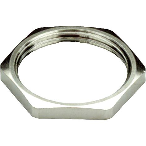 Weidmüller 1185680000 SKMUS M16-W Gegenmutter   M16   Edelstahl Natur 1 St.