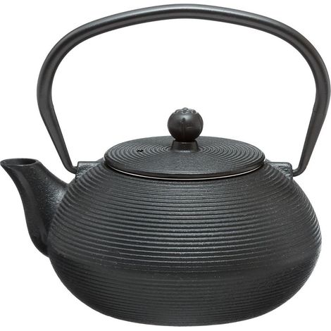 Théière Marin en Fonte de 60 cl, Design Nautique, Couleur Noire, Livraison Gratuite (1/3)