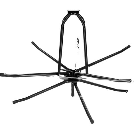 Enrouleur de tuyau de chauffage par le sol, outil réglable, capacité de 440 lbs, noir (1/5)