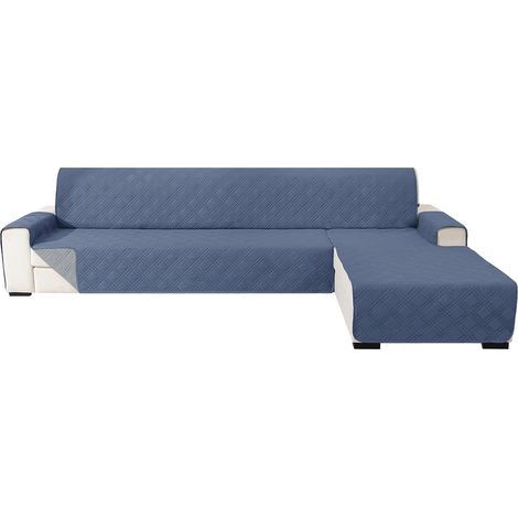 Reversible 4-Seater Corner Sofa Cover, with Left and Right Armrests, Non-Slip and Washable, for Living Room (1/5)