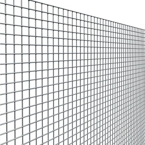 TRADE SHOP - Rete In Filo Di Ferro Elettrosaldato 1x10 Mt Maglia 19x19 Mm Grn60 Recinzione 51514 -