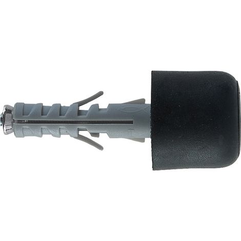 FISCHER TASSELLO SB9 11 FERMAPORTA NERO- FISCHER ITALIA- 50,0 pz