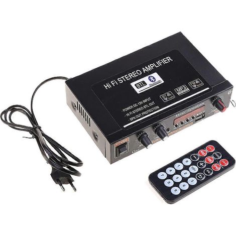 HiFi Bluetooth-kompatibler Stereo-Audioverstärker, digitaler Auto-Soundverstärker
