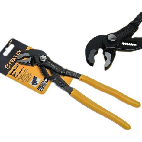 Pinza Pappagallo 10" 250 Mm Regolabile Cromo Vanadio Manico Antiscivolo Poligrip (1/4)