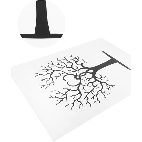 Peinture à faire soi-même pour signer avec ses empreintes digitales / Arbre à signatures HK063 (1/5)