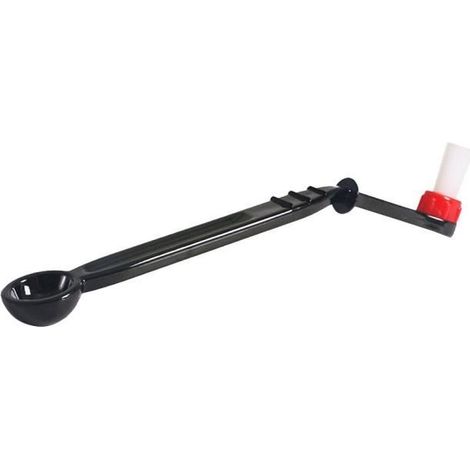 Brosse de nettoyage - Red - Type long - Nylon - Angle - Poignée longue (1/4)
