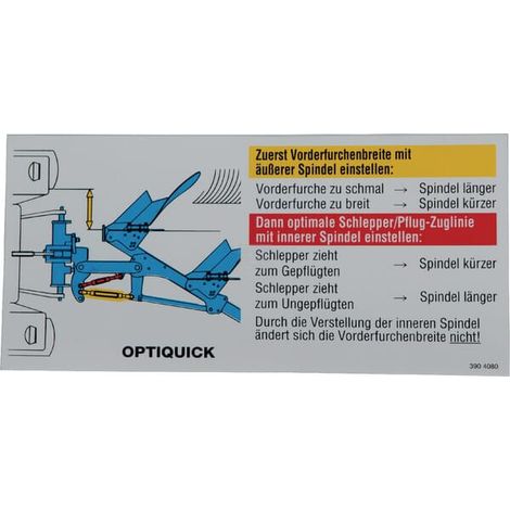 Adesivo Optiquick Opal D LEMKEN 3904080