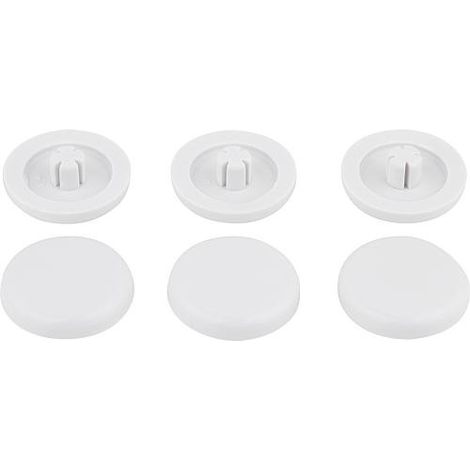 Banyo – Kit tampon pour abattant WC Ribeira – Accessoire de fixation – Largeur ajustable – Pour abattants en bois et en plastique