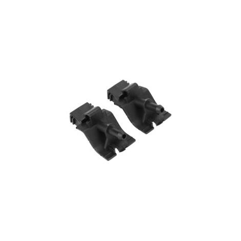 Ugello lavavetro anteriore, 2 pezzi, 85381-30110, ABS nero ad alta resistenza, per riparazione auto (1/5)