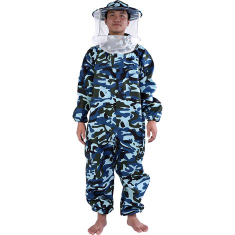 Combinaison de protection apicole professionnelle taille L - Équipement de sécurité pour apiculteur (1/5)