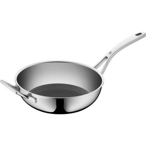 WMF Profi Resist Wok inox 28 cm gesundes Kochen