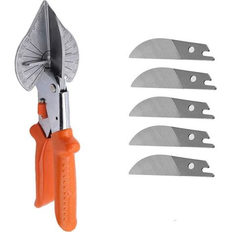 Multi Angle Mitre Cutter Cisaillement Outils, Angle Universel fil Conduit Scissor 45-135 Degré de Cisaillement Outil de Coupe à la Main (2)-Fei Yu (1/5)