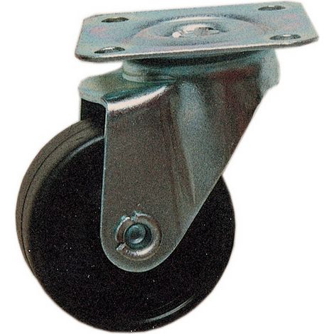 4BLISTER BL RUOTA NYLON PIASTRA D.40 MM DA 2 PZ (1/2)