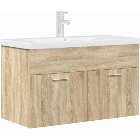Maison Exclusive - Waschbeckenunterschrank Einbaubecken Wasserhah
