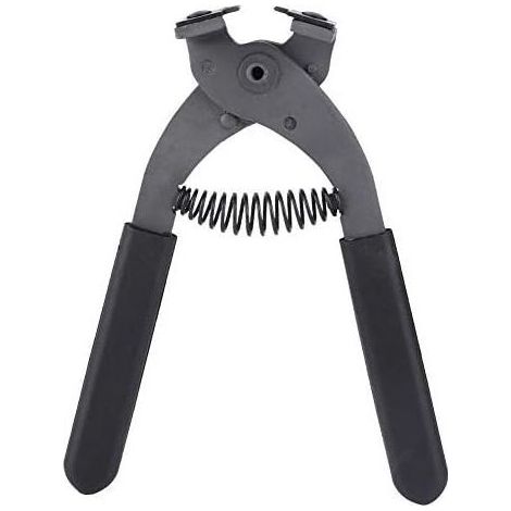 Outil de poinçon en cuir, outils de poinçon d'artisanat en cuir en acier au carbone[4mm-2 dents]Poinçonnage (1/5)
