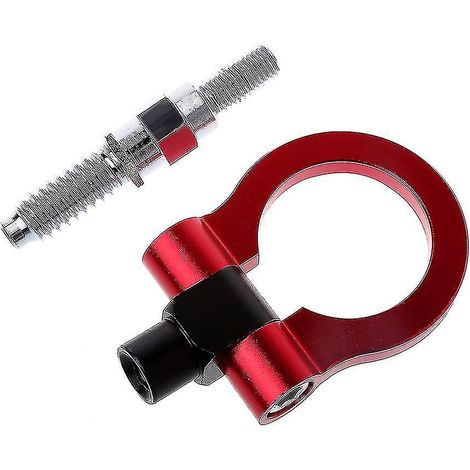Crochet de remorquage pour BMW E46 E81 E30 E36 E90 E91 Racing, pare-chocs arrière, remorque rouge (1/5)
