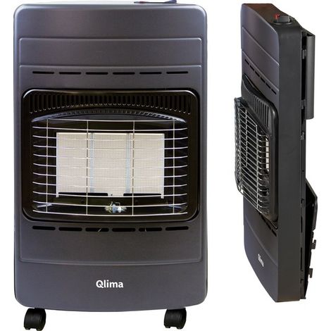 Poêle à gaz pliable Qlima GH 142 RV noir 4,2 kW