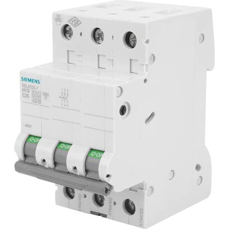 Siemens 5SL63257 Interruttore magnetotermico 3 poli 25 A 400 V (1/4)
