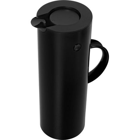 Stelton EM77 Pichet Isotherme Noir Mat 1 litre (1/3)