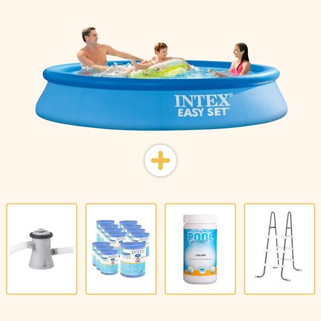 Intex Piscine Easy Set Ronde - 305x61 cm - 5-pièces SCB96 (1/5)