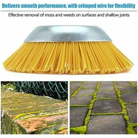 Testa universale per tagliaerba e diserbare, 200 x 25,4 mm in nylon, per attrezzi da giardino. (1/3)