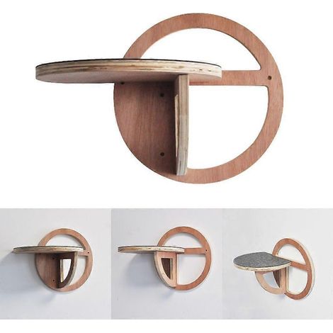 Étagère murale pour chat, marchepied, mobilier d'intérieur pour chat (1/4)