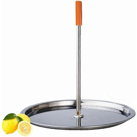 Brochette verticale pour barbecue - Brochette en acier inoxydable - Support amovible - Idéale pour un poulet entier (1/4)