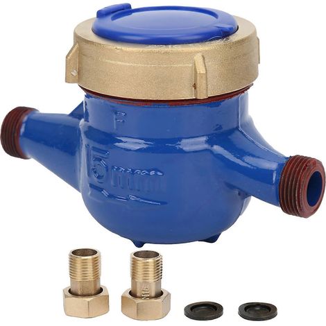 Compteur d'eau étanche LXS20E 1/2" à ailettes rotatives, type sec, pour usage domestique YEMAA (1/5)